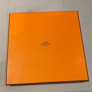 Authentic Hermes silk scarf